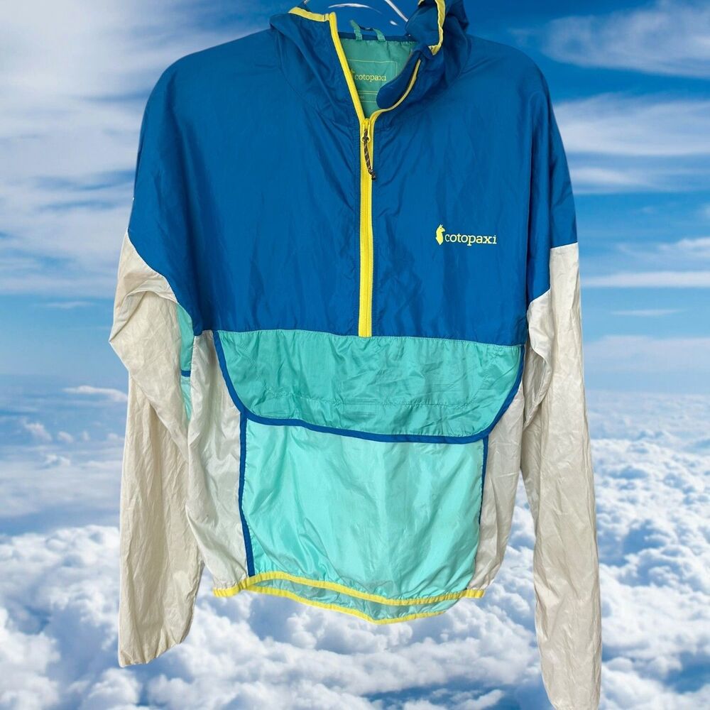 Cotopaxi Teca 1/2 Zip Windbreaker Jacket Pullover Packable Women Small